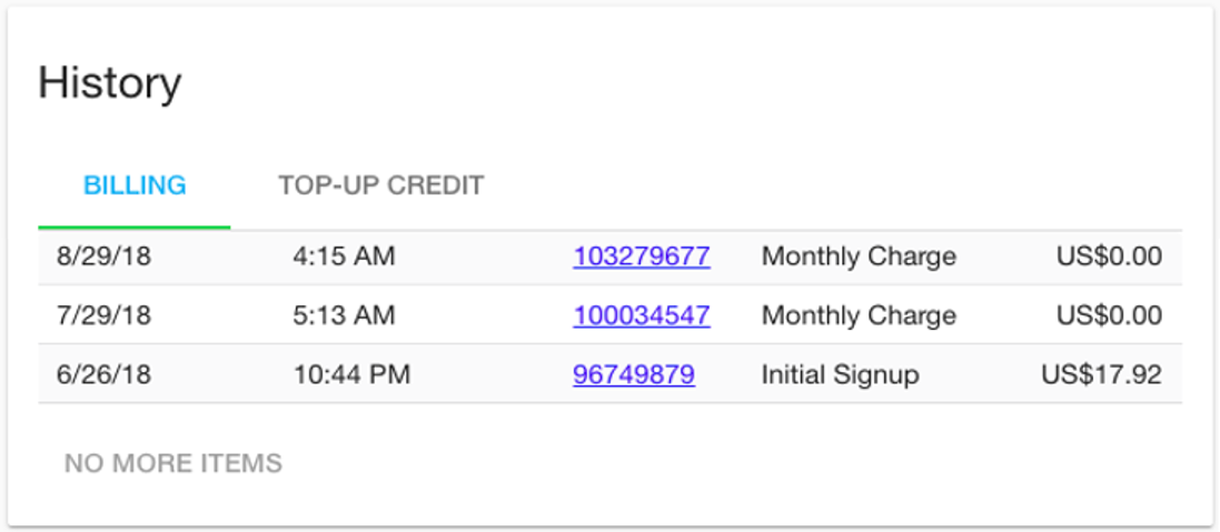 REVIEW YOUR PAYMENT HISTORY visual data 7
